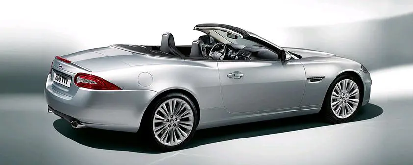 Jaguar XKR Convertible Rear 3-Quarter