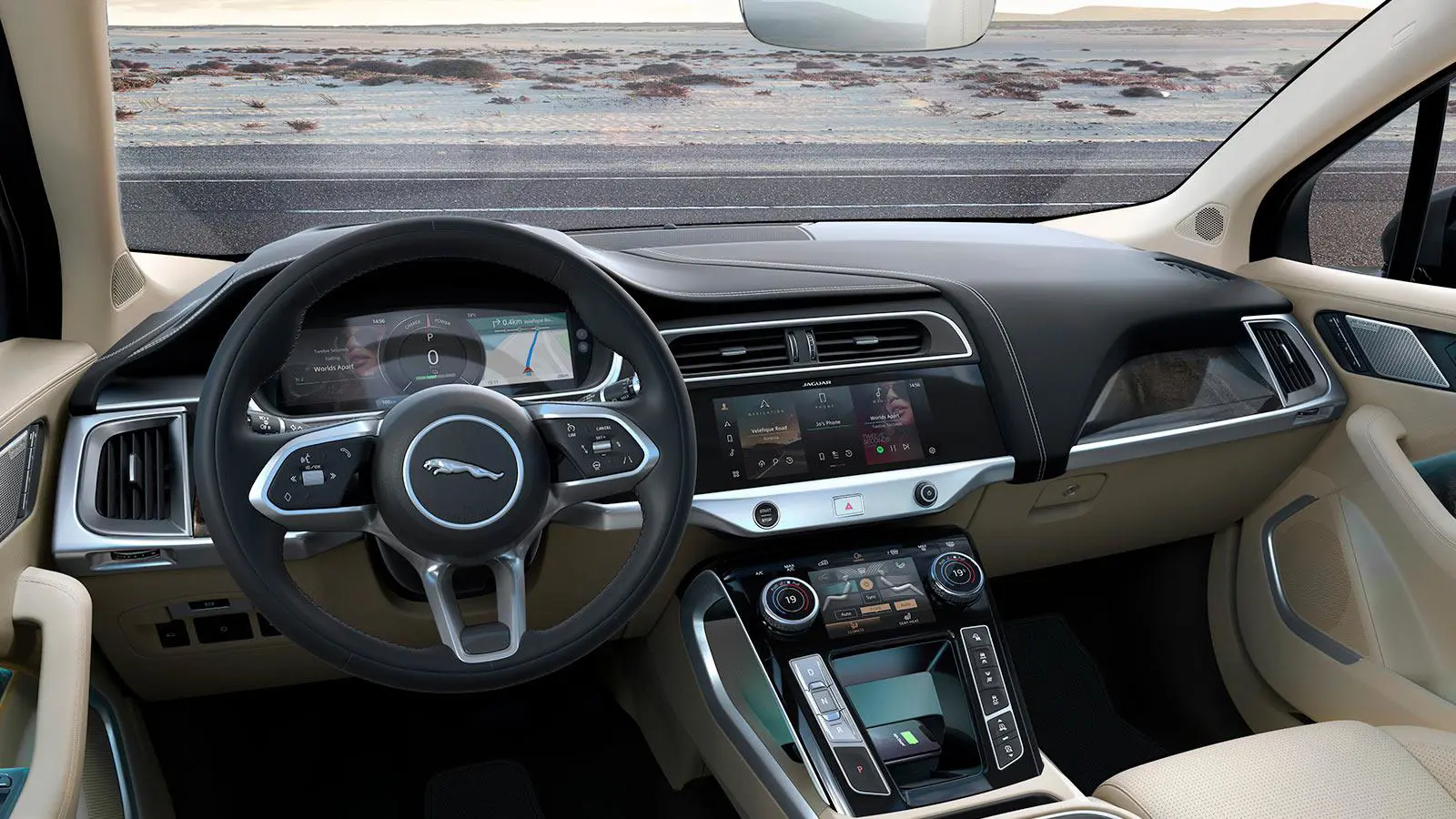Jaguar I-Pace Black Edition Infotainment System