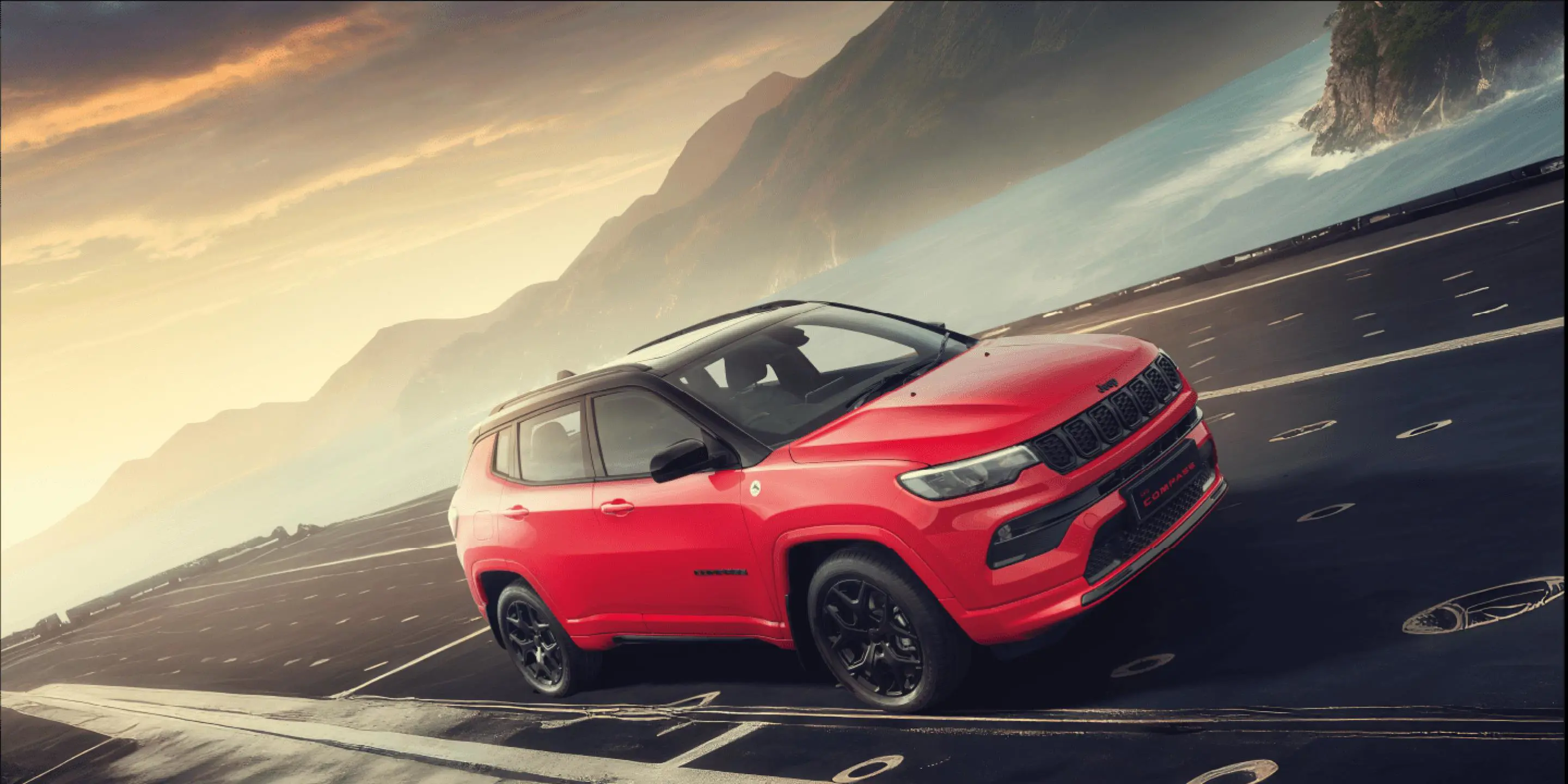 Jeep Compass Sport Front 3-Quarter View