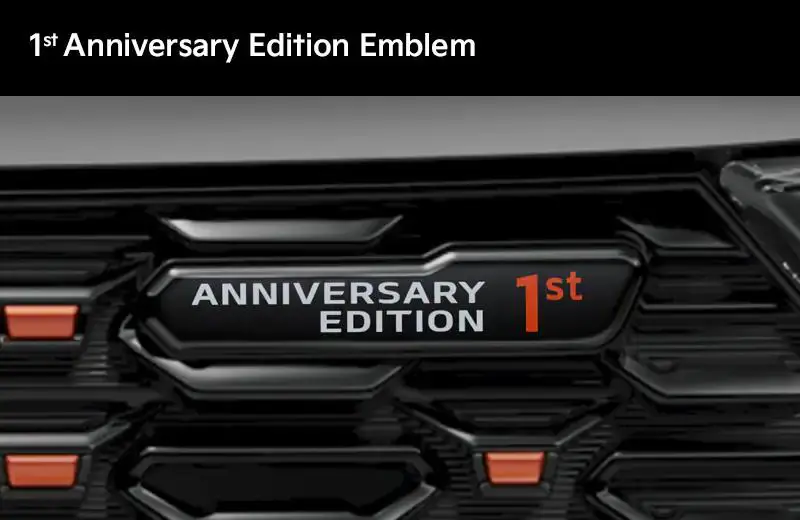 Kia Sonet Anniversary Edition Logo