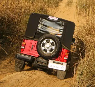 Mahindra Thar Rear View