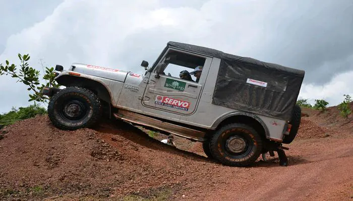 Mahindra Thar Side View