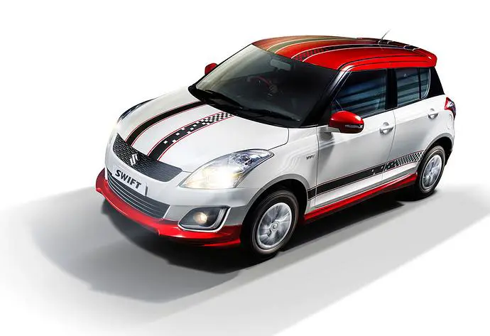 Maruti Swift Glory Edition Front 3-Quarter