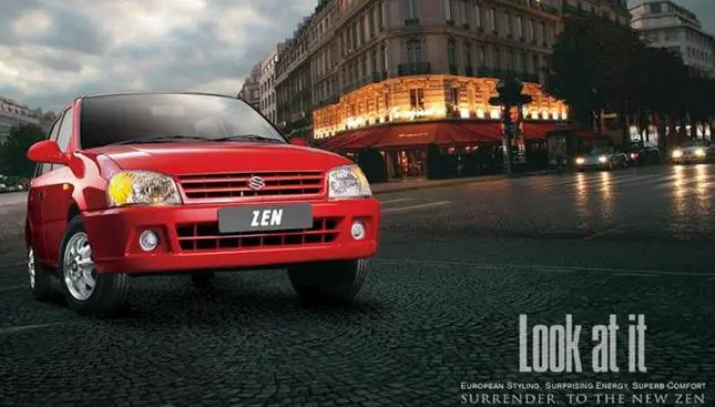 Maruti Zen (2006) Red