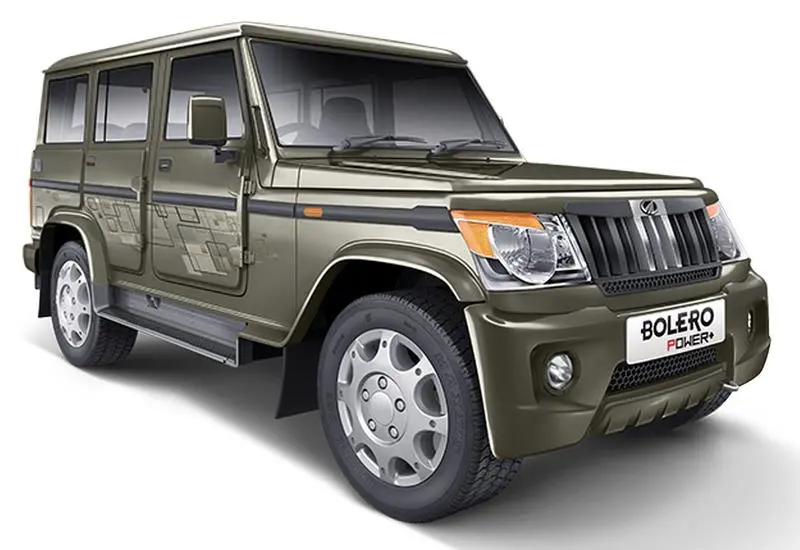 Mahindra Bolero Power+ Front 3-Quarter