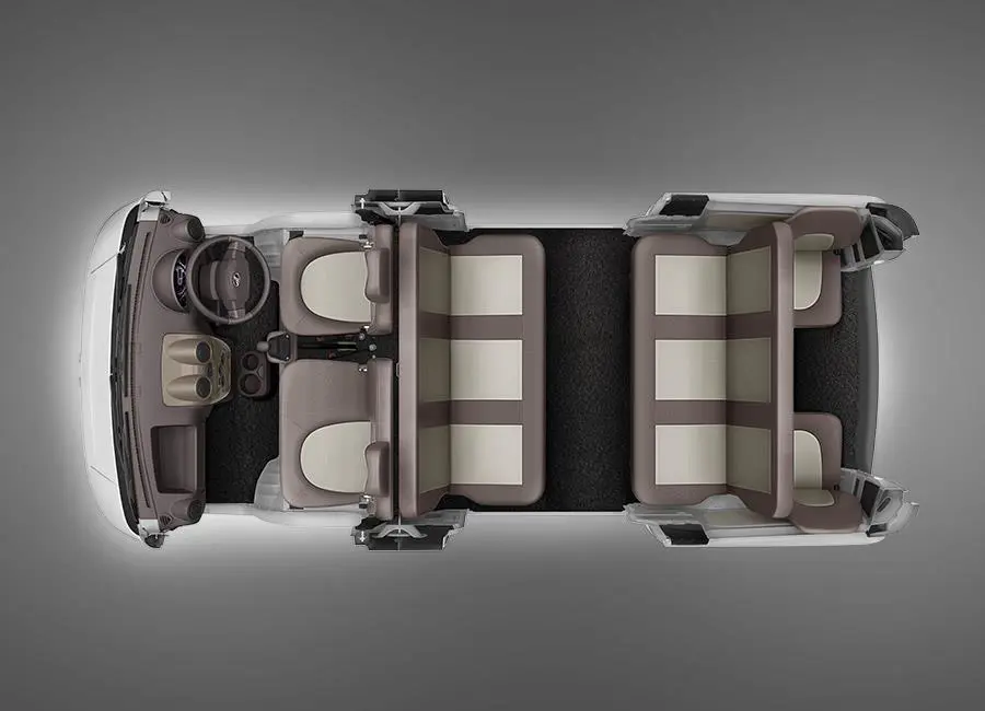 Mahindra Supro Interior Space