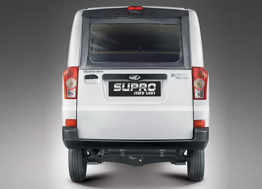 Mahindra Supro Minivan Rear View