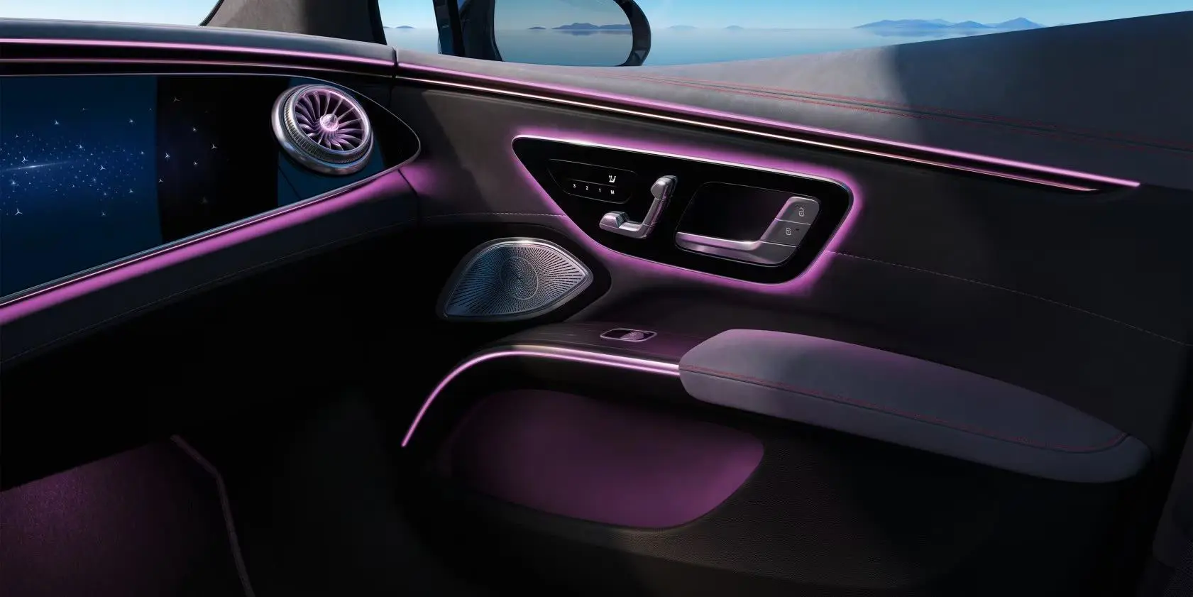 Mercedes AMG EQS 53 4Matic Plus Ambient Lighting