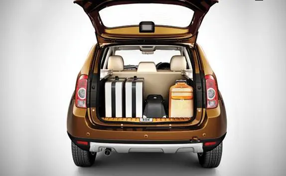 New Renault Duster Boot Space