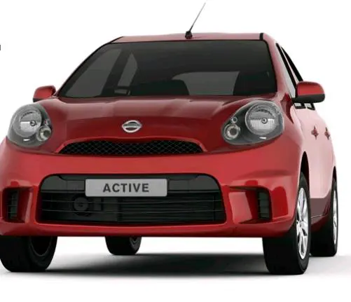 Nissan Micra Active Brick Red