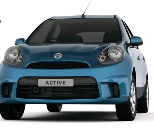Nissan Micra Active Turquoise Blue