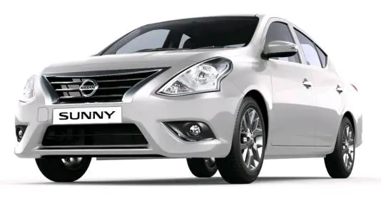 Nissan Sunny Pearl White