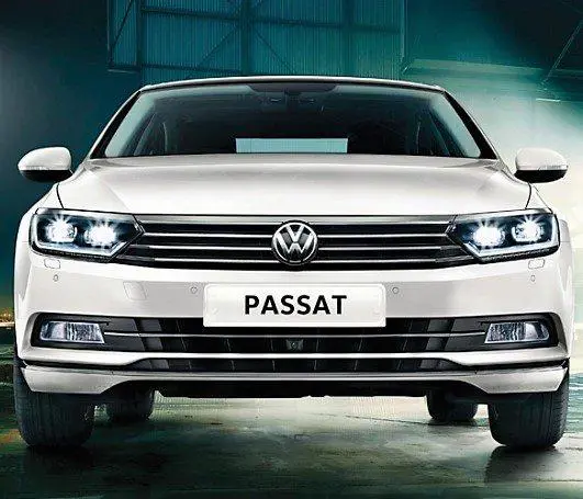 New VW Passat Front View