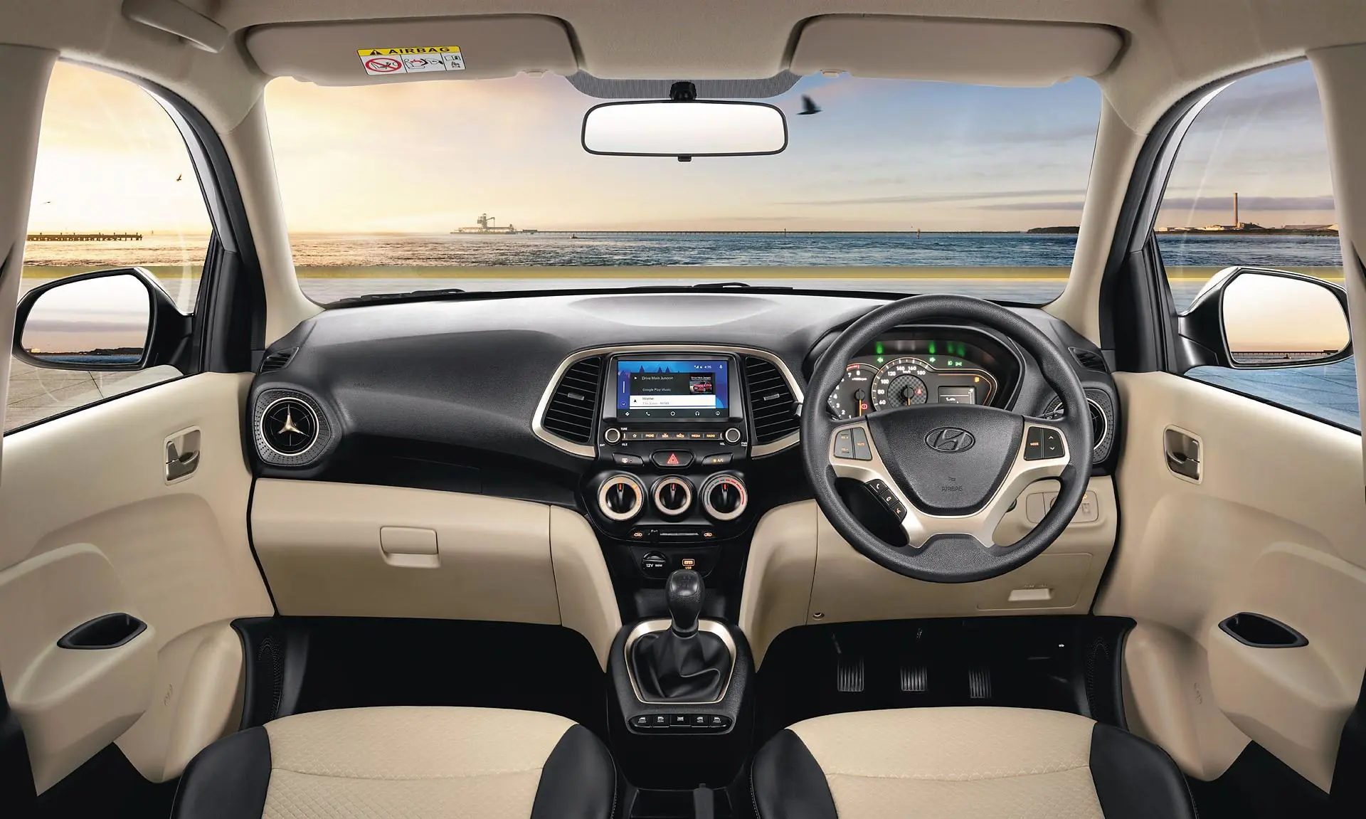 New Hyundai Santro Interior