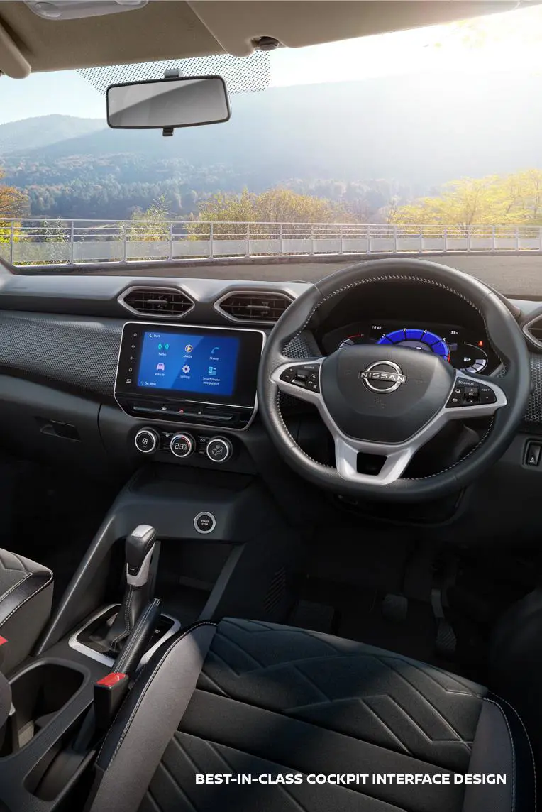 Nissan Magnite Dashboard