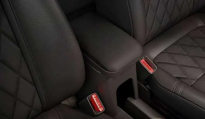 New Honda Amaze Exclusive Edition Armrest