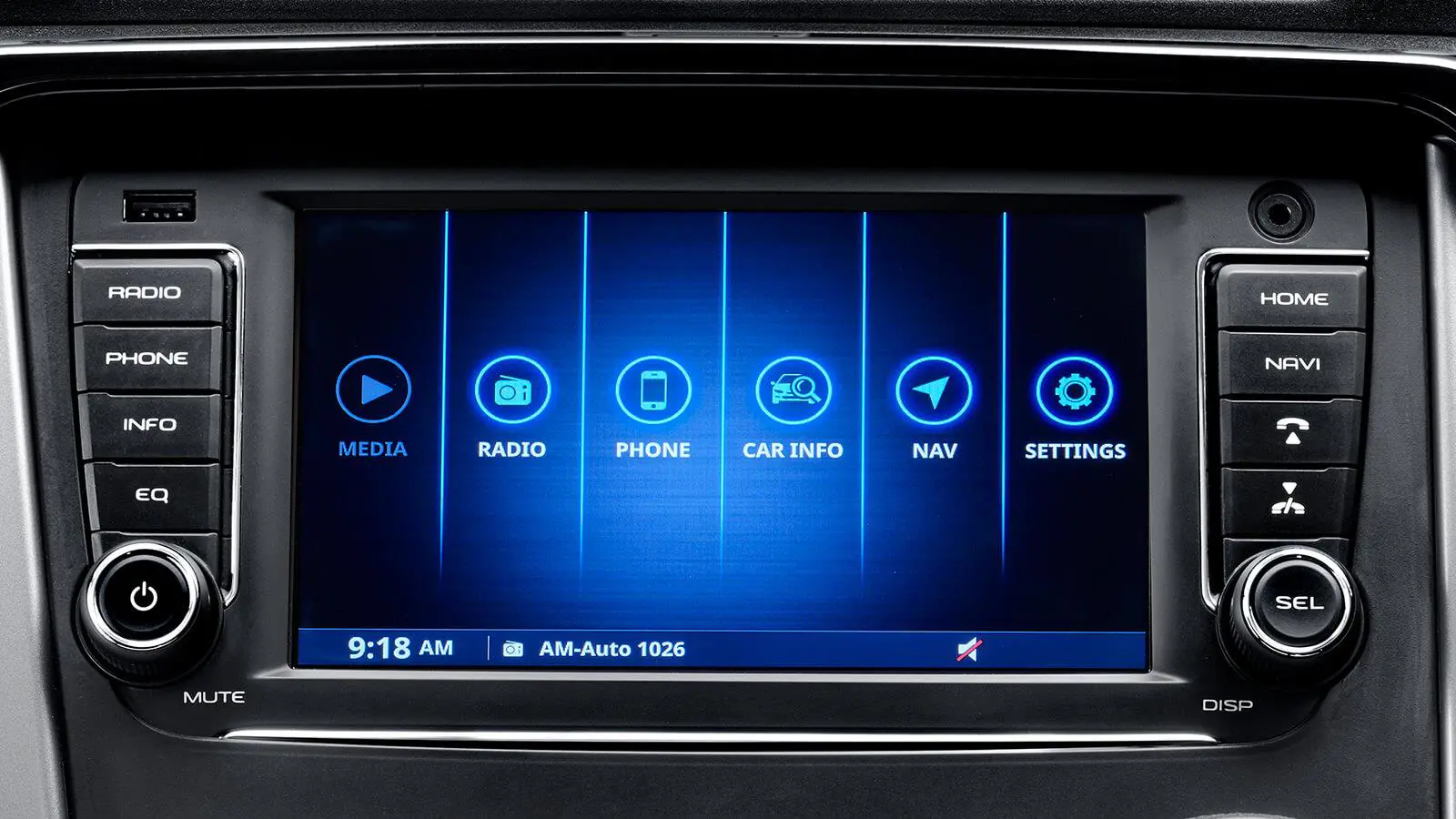 New Mahindra KUV100 NXT Infotainment System