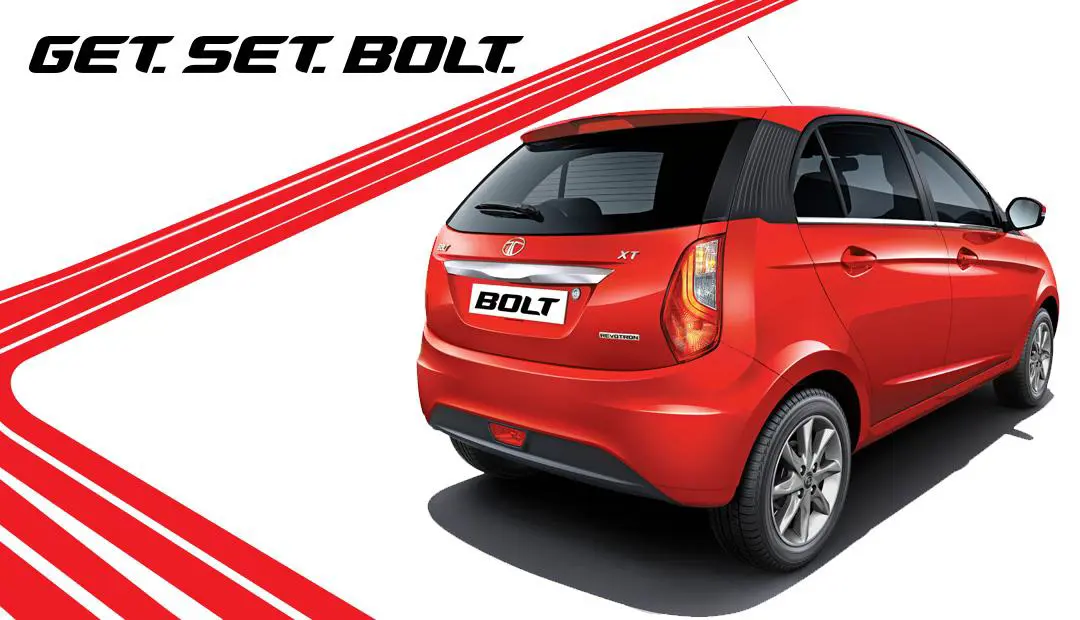 Tata Bolt Rear 3-Quarter