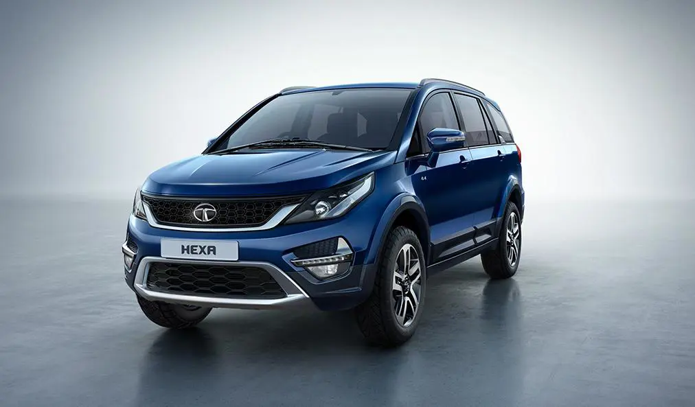Tata Hexa Front 3-Quarter