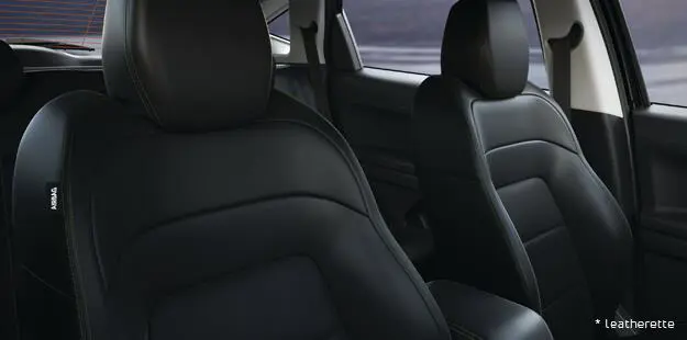 Tata Harrier Camo Edition Front Seats