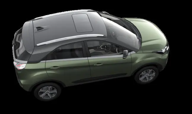 Foliage Green with Silver Roof