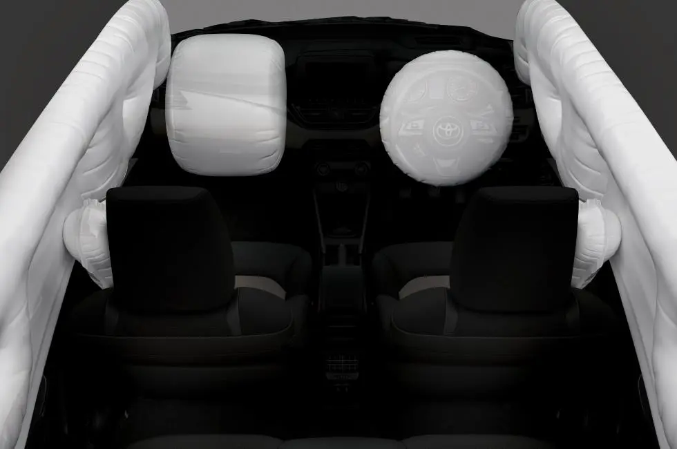 Toyota Urban Cruiser Hyryder Airbags