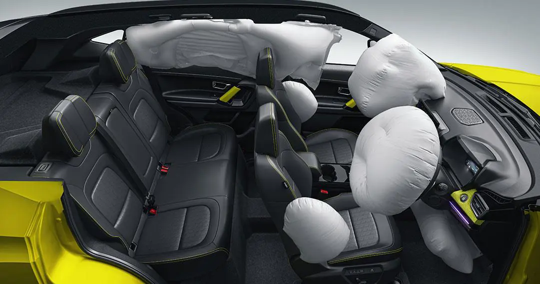 Tata Harrier 7 Airbags