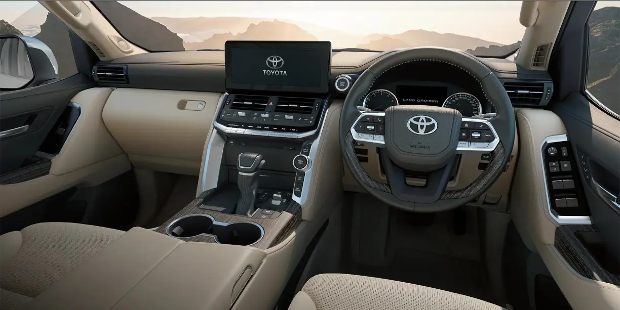 Toyota Land Cruiser 300 Dashboard
