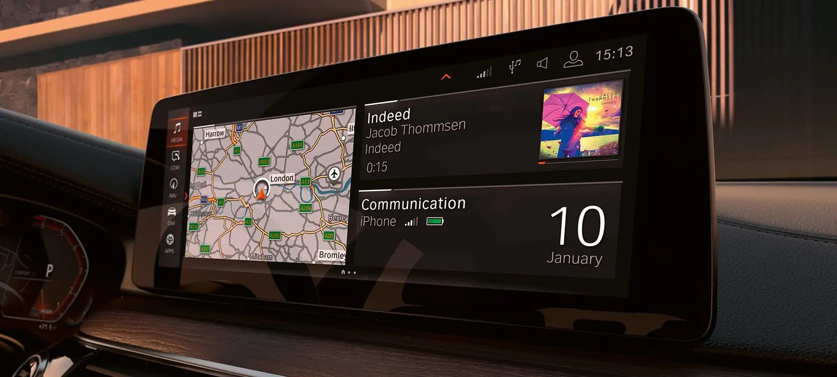 BMW 630i M Sport Infotainment System