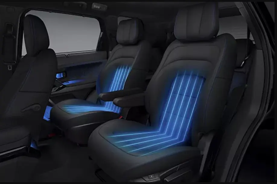Tata Safari Dark Edition Ventilated Seats