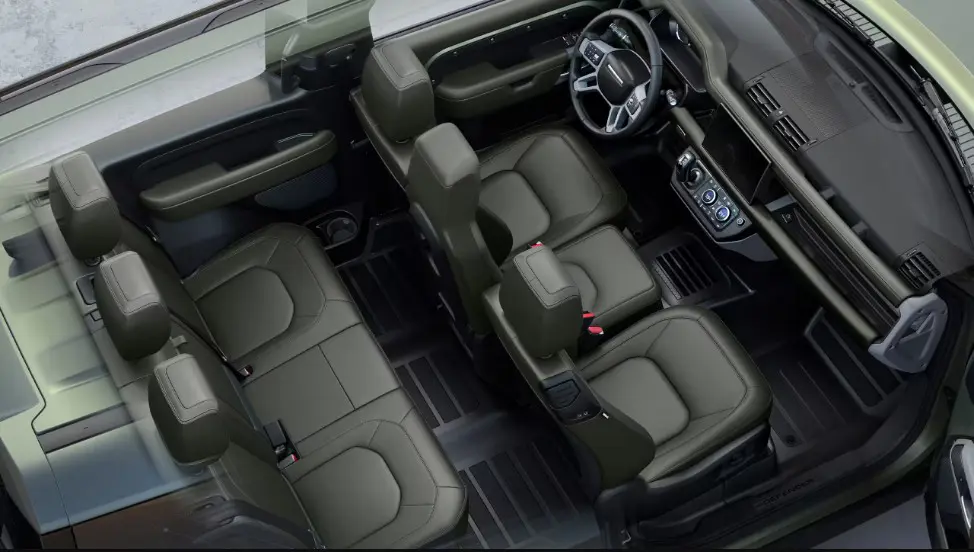 Land Rover Defender 90 Interior