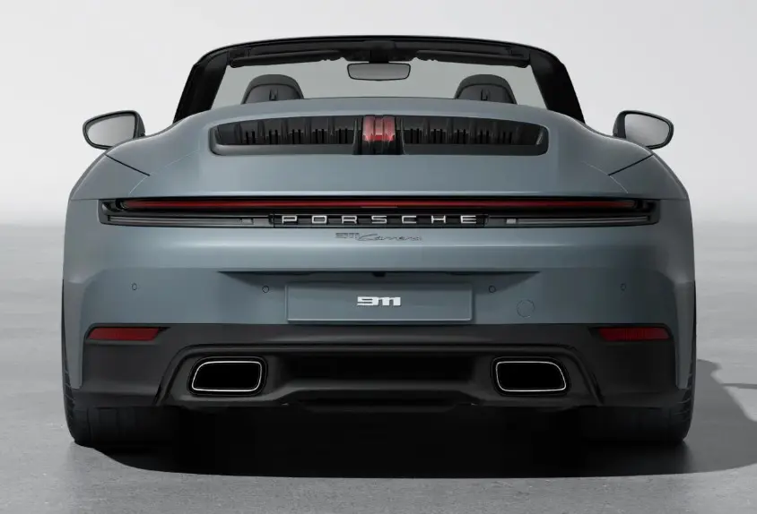 Porsche 911 Carrera Cabriolet Rear View