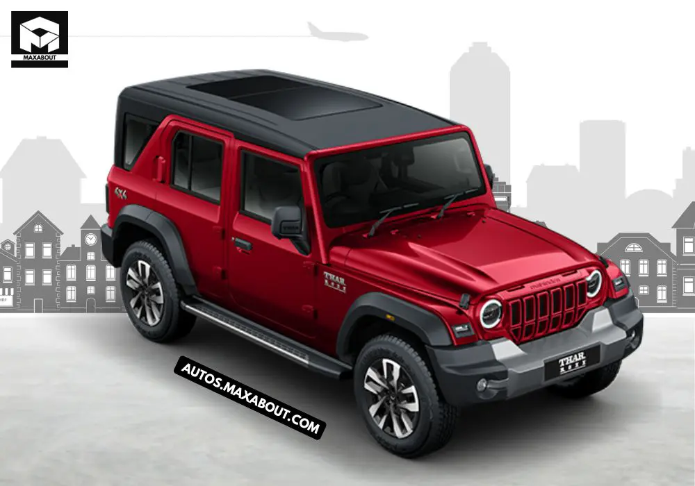 Mahindra thar 8 seater best sale