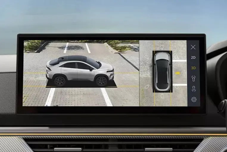 Tata Curvv 360 3D Surround View Camera System