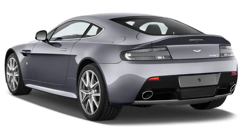 Aston Martin V8 Vantage (P)) Rear View 