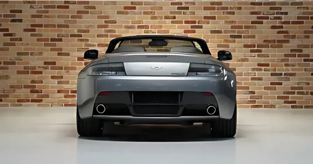 Aston Martin V8 Vantage Roadster Rear View