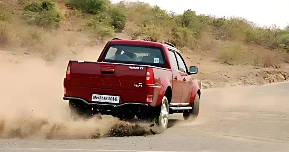 Tata Xenon XT 4x2 Rear  3-Quarter View