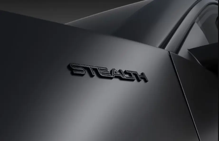 Tata Safari Stealth Edition Mascot