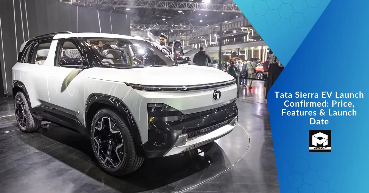 Tata Sierra EV Launch Confirmed: Price, Features & Launch Date