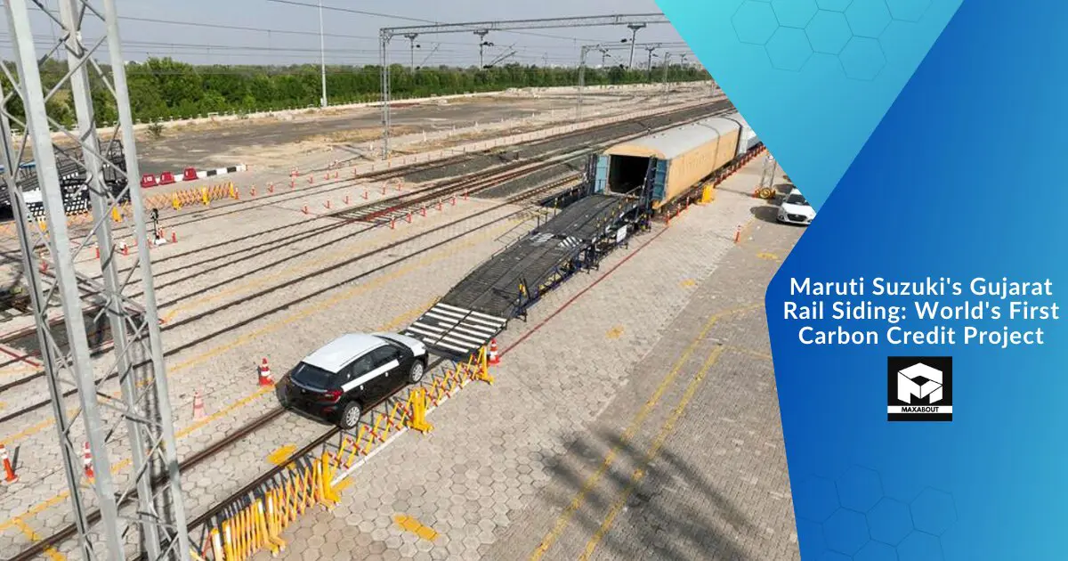 Maruti Suzuki's Gujarat Rail Siding: World's First Carbon Credit Project