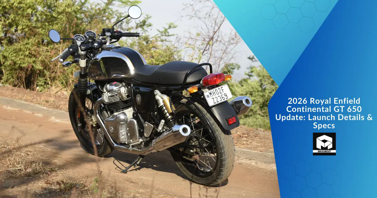 2026 Royal Enfield Continental GT 650 Update: Launch Details & Specs