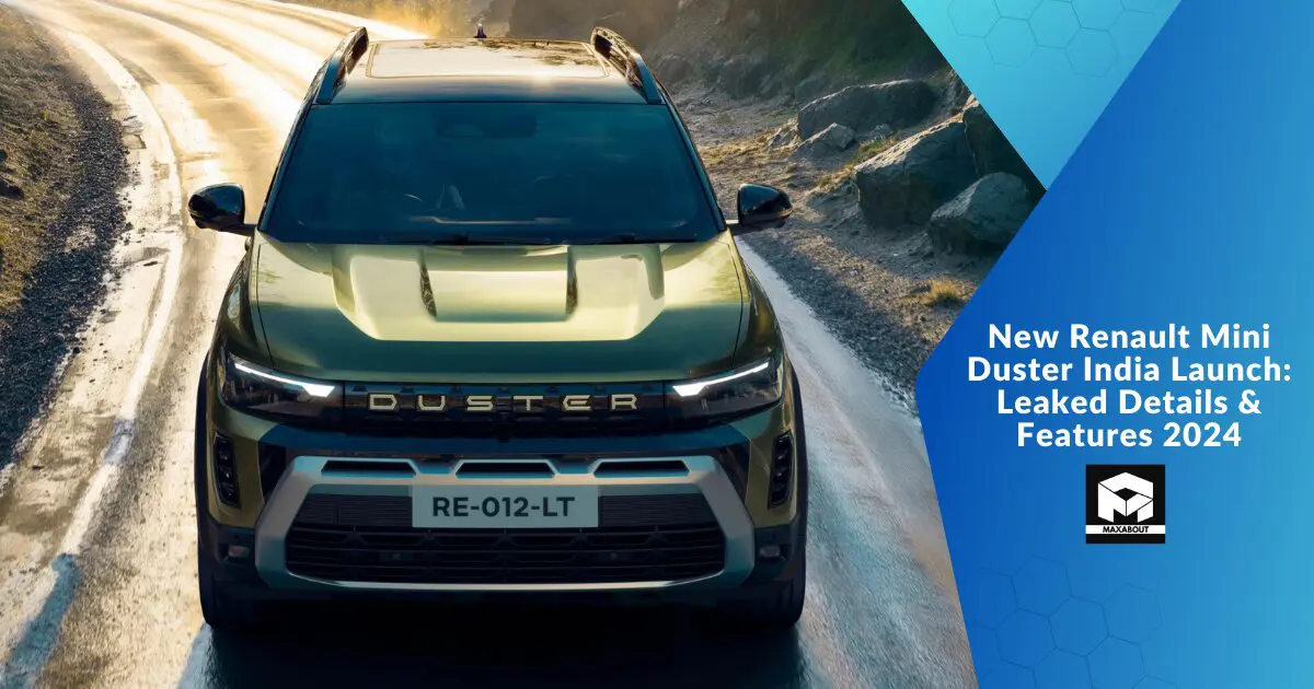New Renault Mini Duster India Launch: Leaked Details & Features 2024