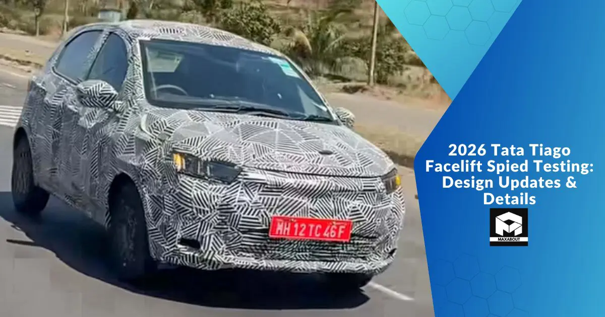 2026 Tata Tiago Facelift Spied Testing: Design Updates & Details