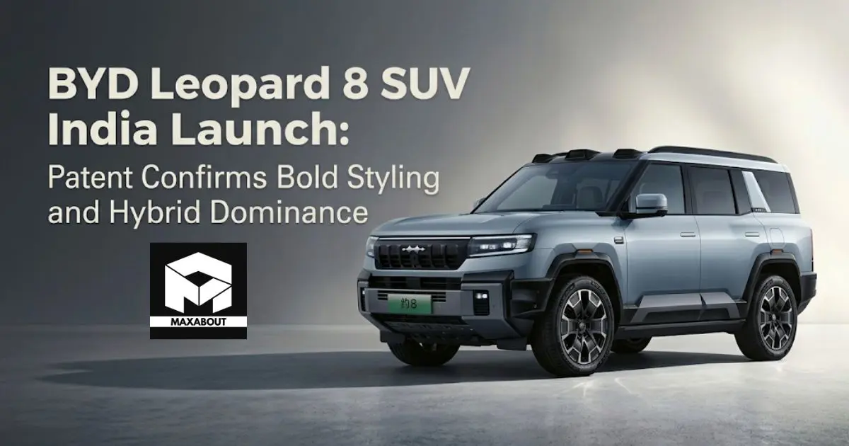 BYD Leopard 8 PHEV Patent in India: What It Means For Buyers
