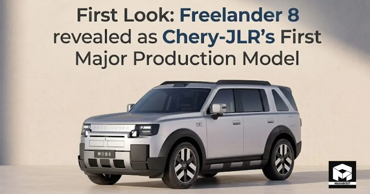 Freelander 8: Exploring Chery-JLR's First Major Production Model in India
