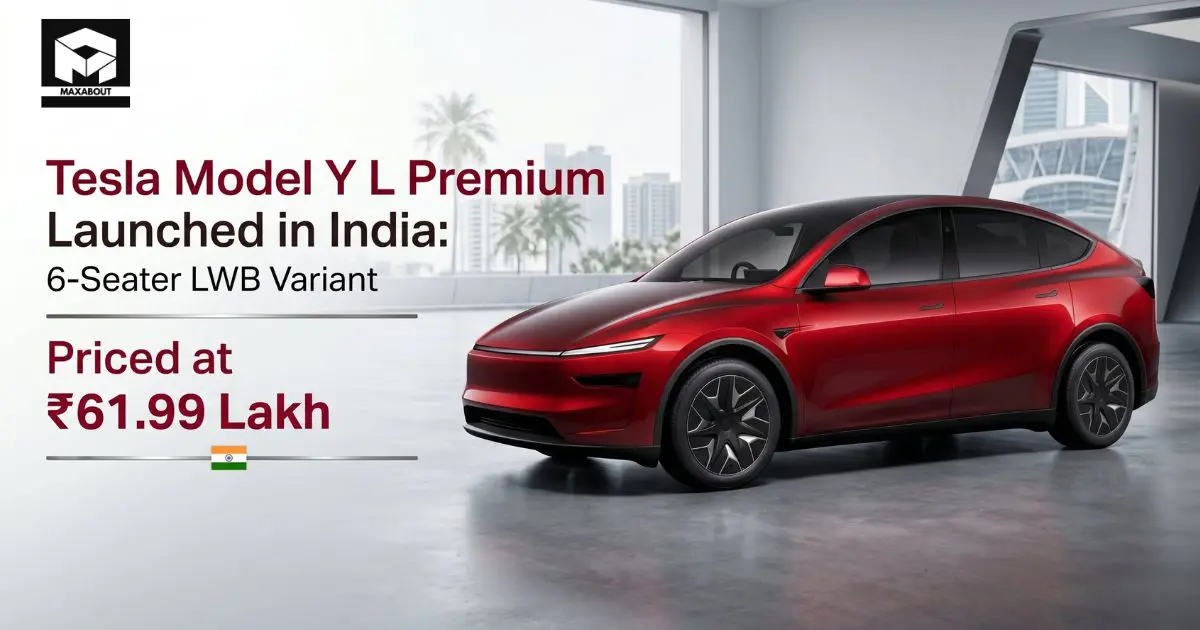 Tesla Model Y L Premium: 6-Seater LWB Variant Launched in India
