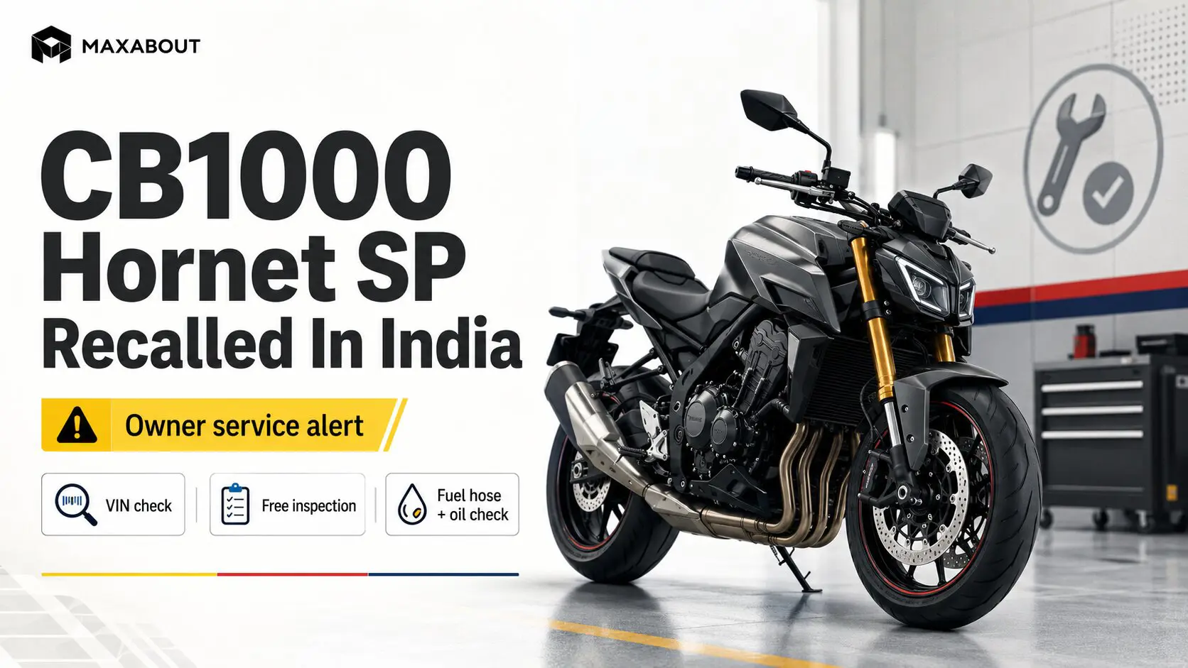 HONDA CB1000 HORNET サービスマニュアル　SC86 Honda CB1000 Hornet SP Recall in India: What to Do - Autos | Autos
