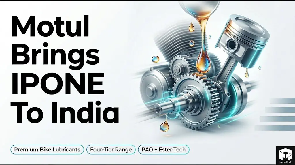 Motul IPONE Premium Bike Lubricants Launch in India
