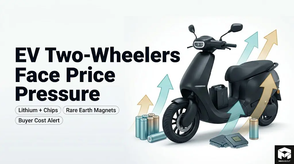 EV Two-Wheeler Makers Face Raw Material & AI Cost Hikes
