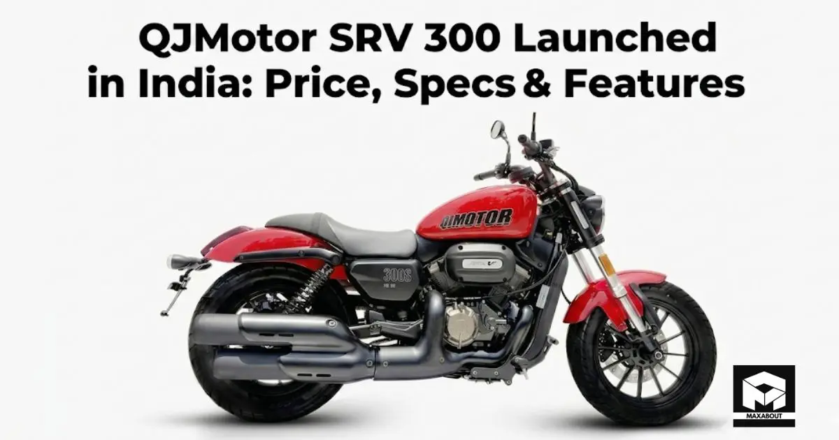 QJMotor SRV 300 Launched in India: Price, Specs & Features